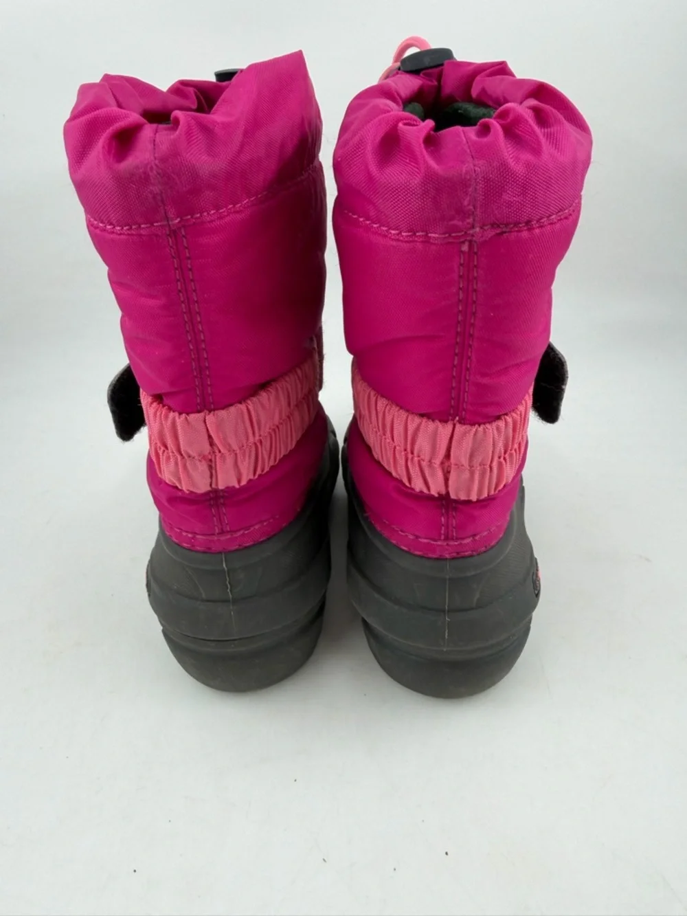 Sorel Kid’s Explorer Waterproof Hook & Loop -SZ 8 C- Insulated Winter Snow Boots